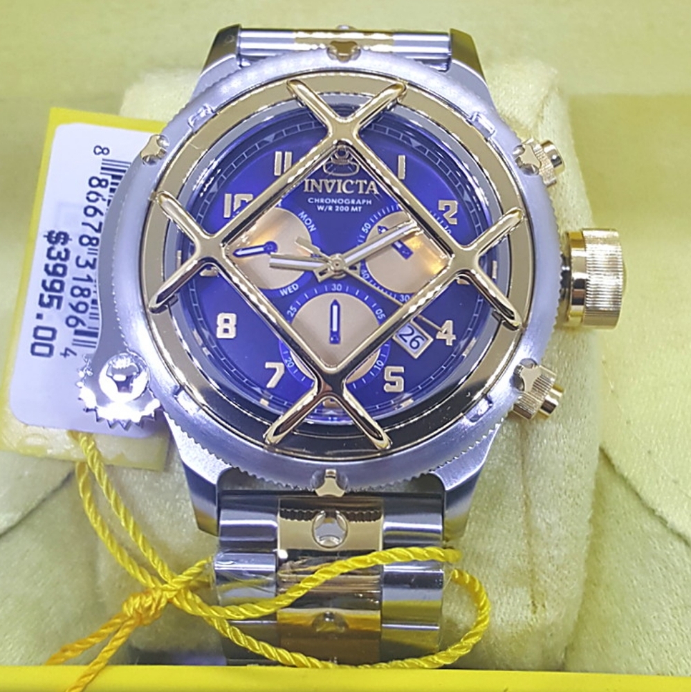 ON SALE-Invicta Caged Chronograph Men's watch